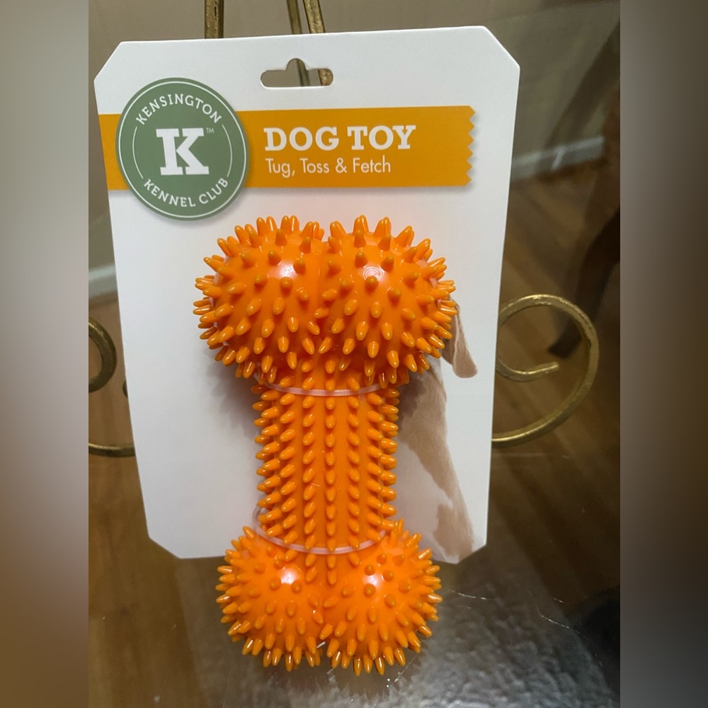 - Brand New Rubber Bone For Dod With Squeaker